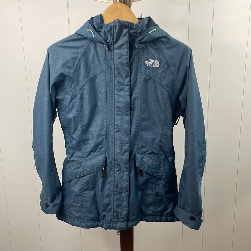 The North Face HyVent Blue Shell Jacket